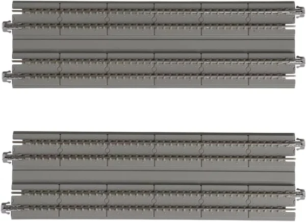 KATO Premium N Scale Straight Curved Flex Double Bumper Turnouts X-Tracks Set - Multi-Color, New Quality - Image 17
