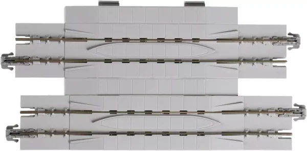 KATO Premium N Scale Straight Curved Flex Double Bumper Turnouts X-Tracks Set - Multi-Color, New Quality - Image 35