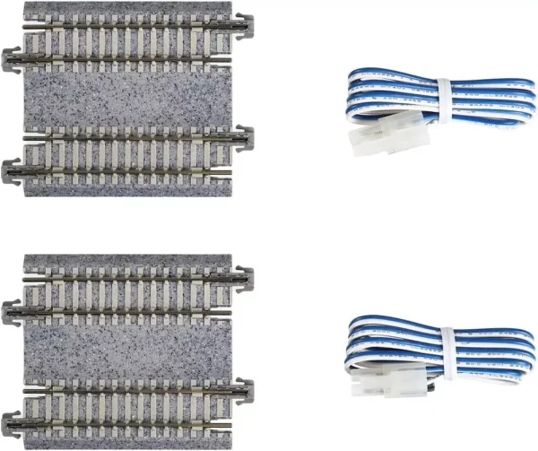 KATO Premium N Scale Straight Curved Flex Double Bumper Turnouts X-Tracks Set - Multi-Color, New Quality - Image 56