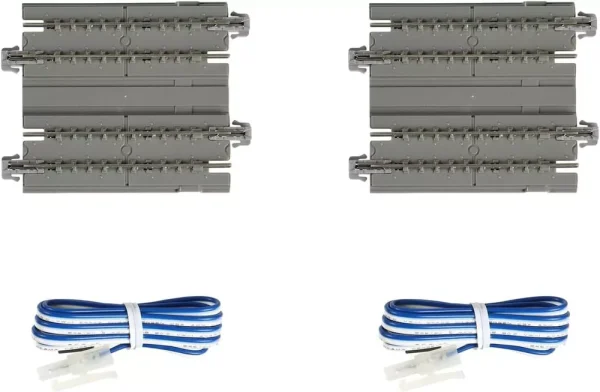 KATO Premium N Scale Straight Curved Flex Double Bumper Turnouts X-Tracks Set - Multi-Color, New Quality - Image 76