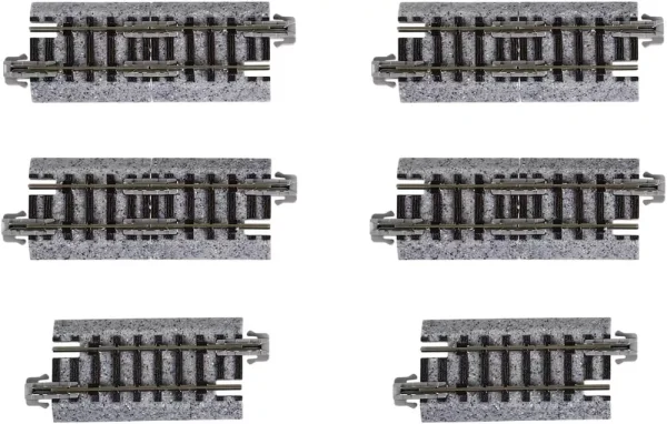 KATO Premium N Scale Straight Curved Flex Double Bumper Turnouts X-Tracks Set - Multi-Color, New Quality - Image 101