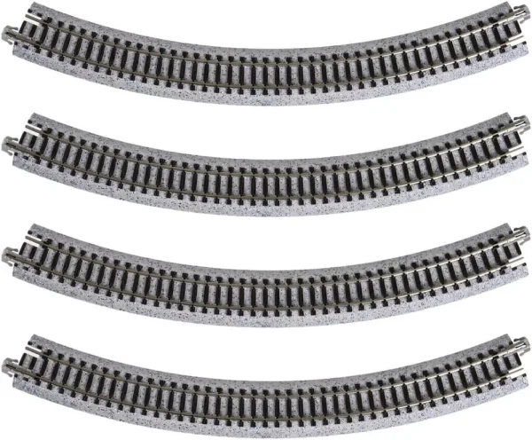 KATO Premium N Scale Straight Curved Flex Double Bumper Turnouts X-Tracks Set - Multi-Color, New Quality - Image 112