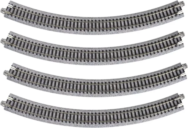KATO Premium N Scale Straight Curved Flex Double Bumper Turnouts X-Tracks Set - Multi-Color, New Quality - Image 119