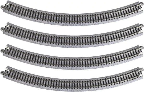 KATO Premium N Scale Straight Curved Flex Double Bumper Turnouts X-Tracks Set - Multi-Color, New Quality - Image 128