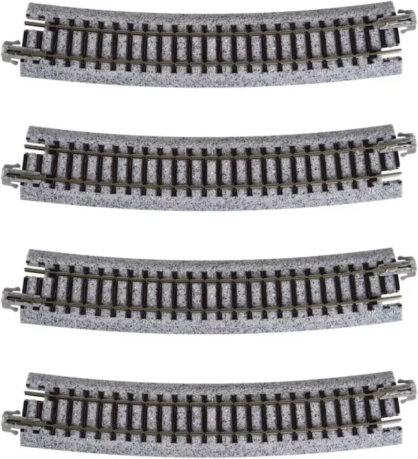KATO Premium N Scale Straight Curved Flex Double Bumper Turnouts X-Tracks Set - Multi-Color, New Quality - Image 137