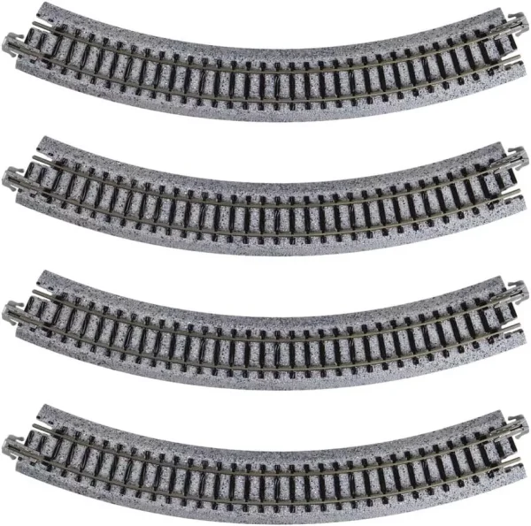 KATO Premium N Scale Straight Curved Flex Double Bumper Turnouts X-Tracks Set - Multi-Color, New Quality - Image 140