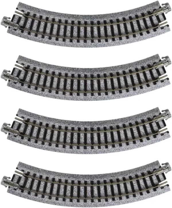 KATO Premium N Scale Straight Curved Flex Double Bumper Turnouts X-Tracks Set - Multi-Color, New Quality - Image 149