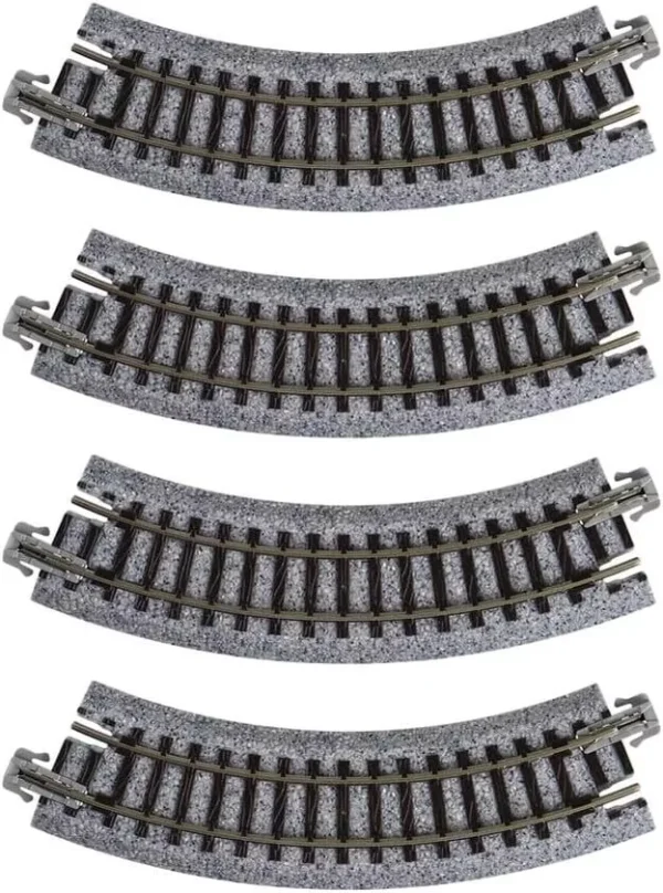 KATO Premium N Scale Straight Curved Flex Double Bumper Turnouts X-Tracks Set - Multi-Color, New Quality - Image 152