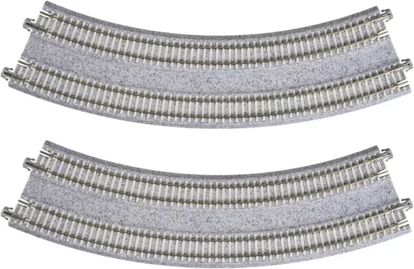 KATO Premium N Scale Straight Curved Flex Double Bumper Turnouts X-Tracks Set - Multi-Color, New Quality - Image 157