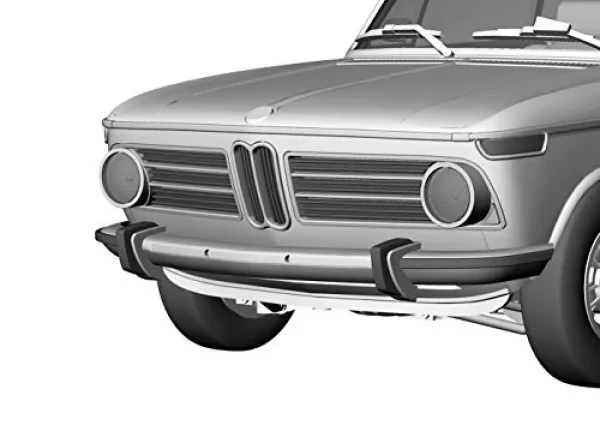 Hasegawa HC-23 BMW 2002 tii (1971 model) 1/24 Scale Sports Car Kit Touring - Image 8