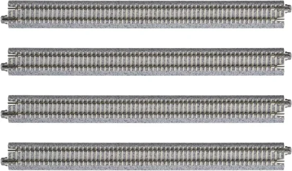 KATO Premium N Scale Straight Curved Flex Double Bumper Turnouts X-Tracks Set - Multi-Color, New Quality - Image 232