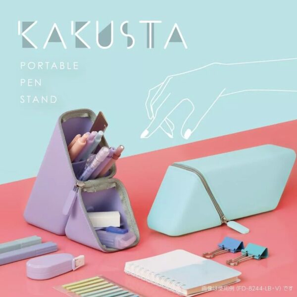 Sonic Kakusta Green Pencil Case – Innovative 60° Partition Design - Image 4