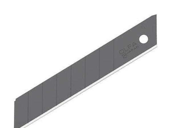 OLFA LBB50K BLACK BLADE 18mm L-TYPE HEAVY DUTY CUTTER 50 pieces X 10 SET - Image 3
