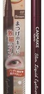 CANMAKE Slim Liquid Eyeliner 02 Brown 0.67ml