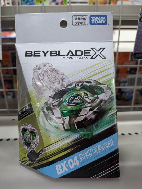 Beyblade
  X BX-04 Knightshield K3-80N Starter Set Xtreme Gear Defense Top Toy