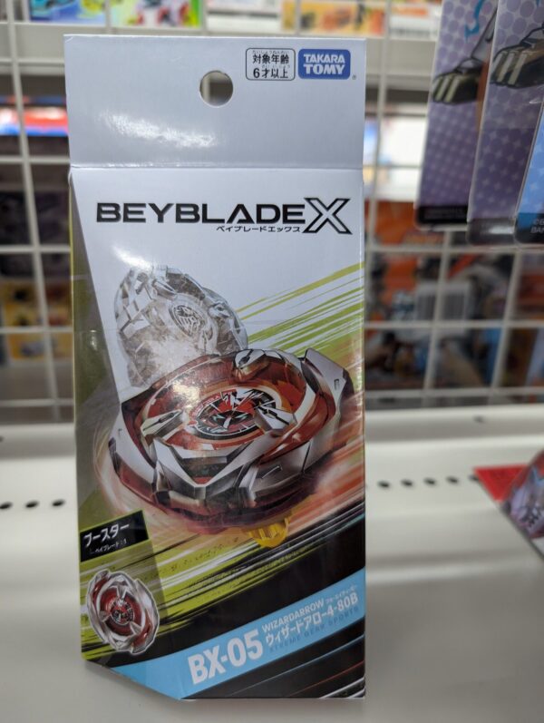 Beyblade
  X BX-05 Wizardarrow W4-80B Booster Xtreme Gear Stamina Spin Top Toy