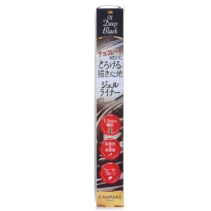 CANMAKE Creamy Touch Liner 01 Deep Black 0.08g
