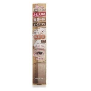 Canmake 3way Slim Shade Liner 02 Eyeliner Ash Brown 0.72ml