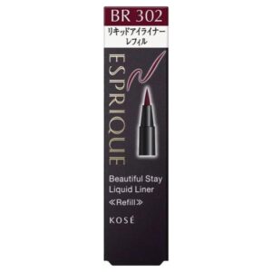 Kose ESPRIQUE Beautiful Stay Liquid Liner BR 302 Burgundy brown Refill 0.45ml