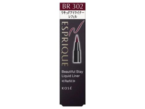 Kose ESPRIQUE Beautiful Stay Liquid Liner BR 302 Burgundy brown Refill 0.45ml