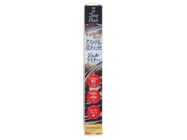 CANMAKE Creamy Touch Liner 01 Deep Black 0.08g