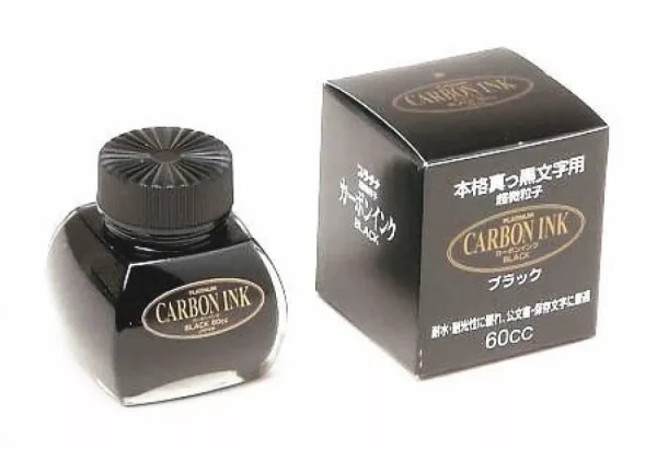 Platinum
  Carbon Ink Bottle Ink Black 60cc INKC-1500#1