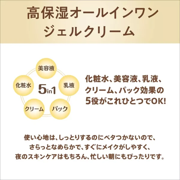 SANA
  NAMERAKA HONPO Soymilk Isoflavone Wrinkle Gel Cream Refill 100g - Image 3
