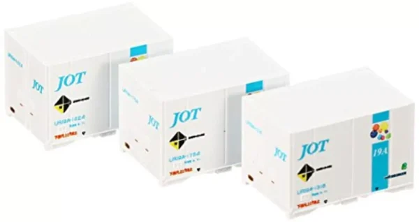 TOMIX N Scale UR19A-1000 Container Set - Stunning Sky Blue Design, 3 Pcs for Best Realism in Train Layouts