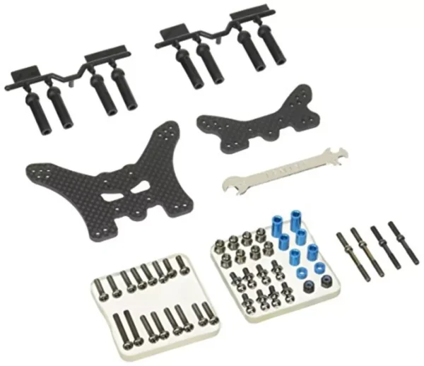 Tamiya 54754 RC Buggy TT-02B Front Bumper - Premium Durability for Stylish Off-Road Racing Experience