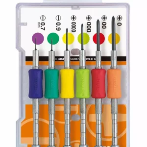 VESSEL TD-56S Precision Screwdriver Set - 6-Piece