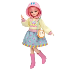 Takara Tomy Licca-chan Doll Kirby's Dream Land Dress-up Play Set - Must-Have, Adorable Outfits & Accessories
