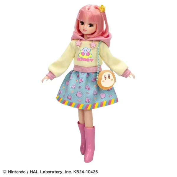 Takara Tomy Licca-chan Doll Kirby's Dream Land Dress-up Play Set - Must-Have, Adorable Outfits & Accessories - Image 3