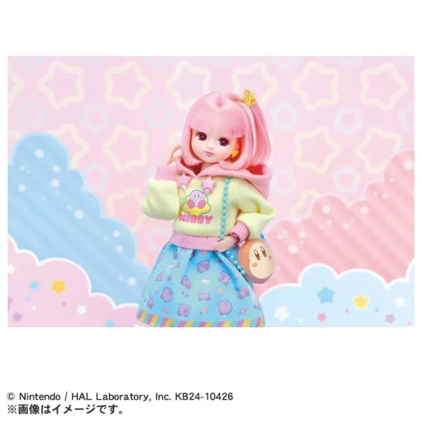 Takara Tomy Licca-chan Doll Kirby's Dream Land Dress-up Play Set - Must-Have, Adorable Outfits & Accessories - Image 5