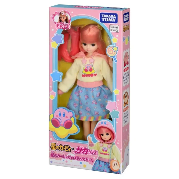 Takara Tomy Licca-chan Doll Kirby's Dream Land Dress-up Play Set - Must-Have, Adorable Outfits & Accessories - Image 6
