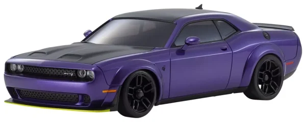 Kyosho
  ASC Challenger SRT Hellcat Purple MZP451PU Painted Body for MINI-Z MA020