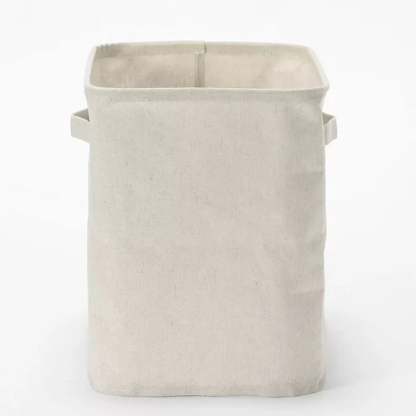 MUJI Soft Box Large Width 37 x Depth 26 x Height 34cm Polyester Linen - Image 3