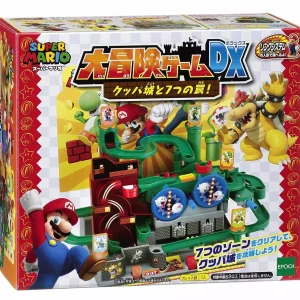 Epoch Super Mario Adventure Game DX Bowser Castle Ball Track Brand New