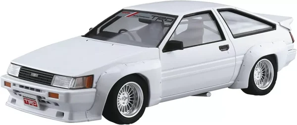 Aoshima 1/24 TRD AE86 Corolla Levin N2 Ver '83 Toyota Plastic Model Kit