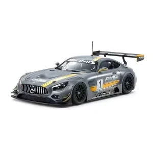 Tamiya 1/24 Mercedes-AMG GT3 Plastic Model Kit TAM24345 – Stunning Unassembled Car/Truck for Hobbyists