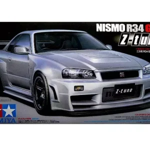 Tamiya 1/24 Nismo R34 GT-R Z-Tune Plastic Car Model Kit – Premium Detailed Replica for Enthusiasts