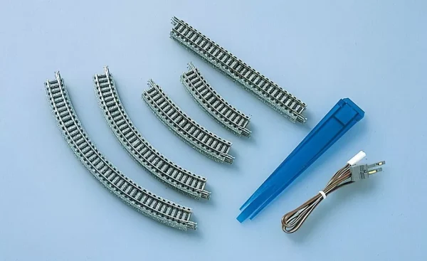 TOMIX
  91081 N Scale Mini Rail Set Oval Layout Complete Track Layout MA - Image 2