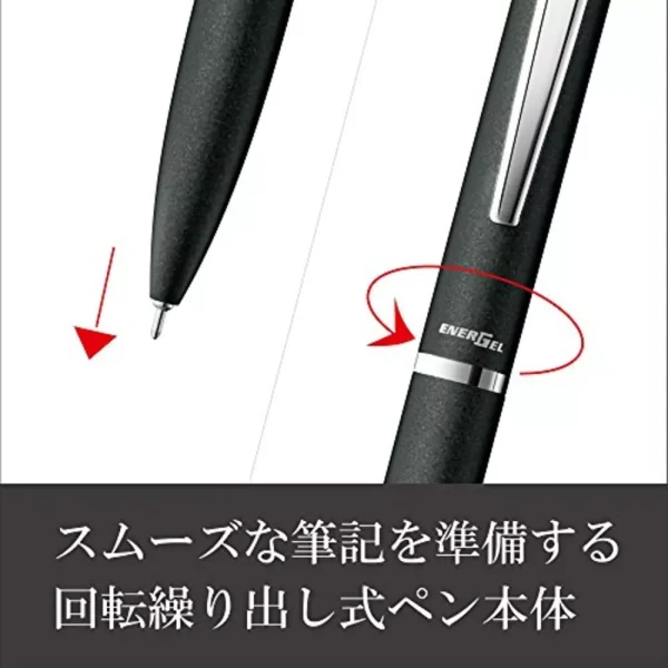 PENTEL
  EnerGel Philography Gel-Ink Ballpoint Pen 0.5mm Black Writing Pen - Image 3