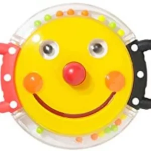 Sassy
  Rattle Smile Face TYSA80398 Baby Toy Sensory Development Toy