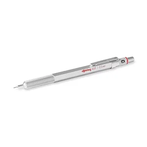 Rotring
  600 Silver 0.5mm Mechanical Pencil Premium Writing Drawing Tool