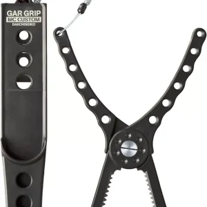 Daiichi Seiko Fish Grip Gar Grip MC Custom Black Fishing Pliers Anti-Slip Grip