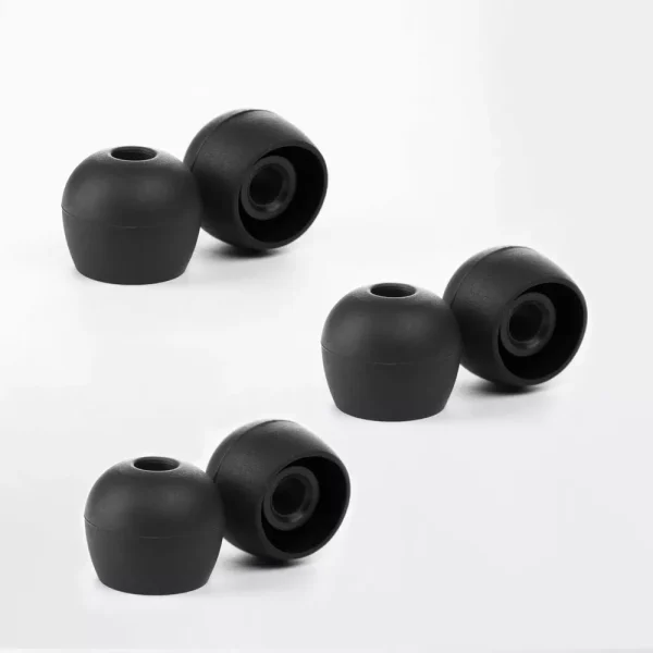 Radius Deep Mount Earpiece Black L Size 3 Sets Noise Isolating HP-DME01K - Image 2