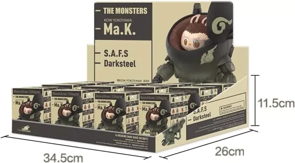 POPMART LABUBU Monsters × Kow Yokoyama Ma.k. Series Assorted Box Figures Set - Image 8