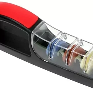 Minosharp 550 Global Ceramic Water Knife Sharpener Black Red Kitchen Tool