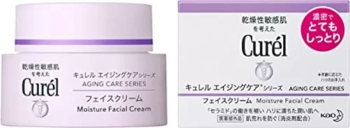 Curél Moisture Facial Cream Aging Care Hydrating Formula 40g – Cream