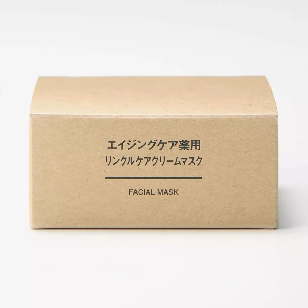 Muji Facial Mask Aging Care Medicated Wrinkle Care Cream 80g – Mask - Image 2